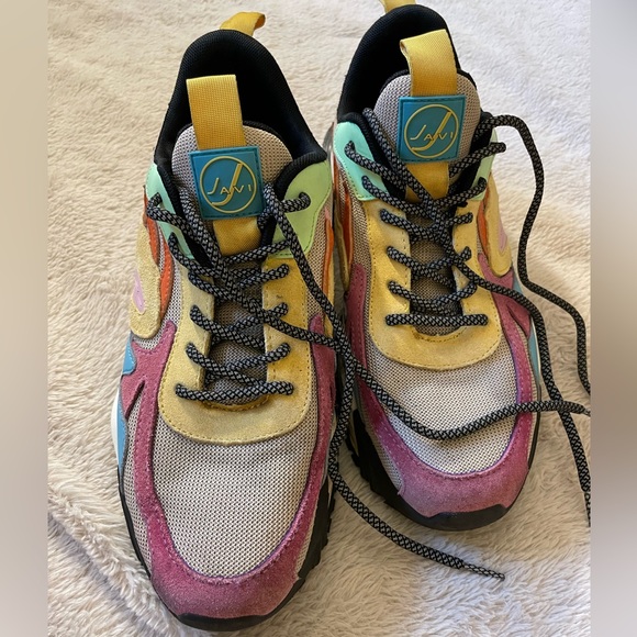 Javi Achieve Suede Designed Sneakers - Picture 2 of 7